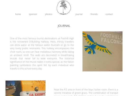 journal screenshot