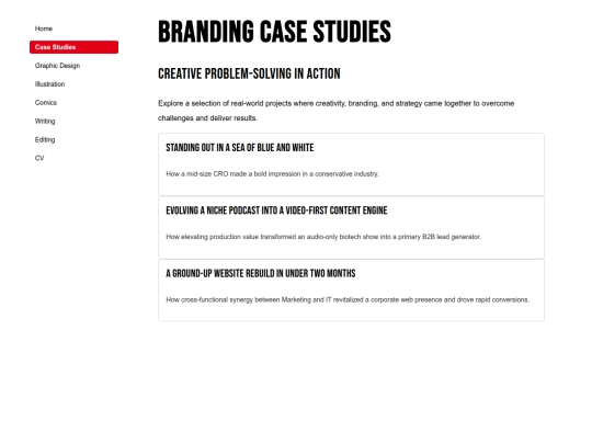 Case-Studies screenshot