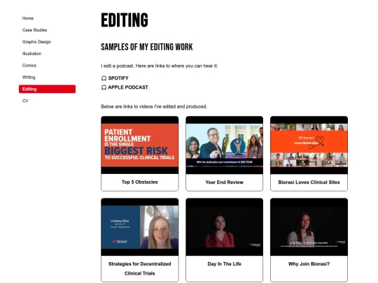 Editing screenshot