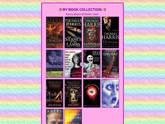 books screenshot