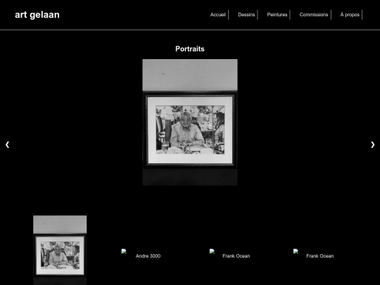 Dessins site screenshot