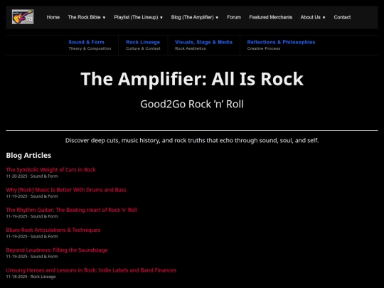 blog screenshot