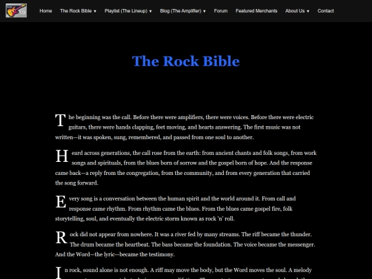 rock-bible screenshot