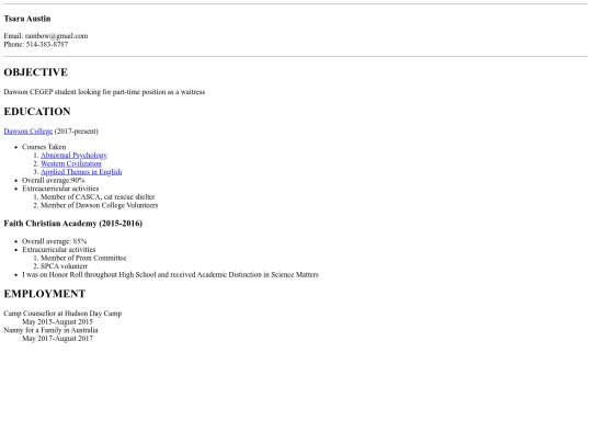 Lab 2/Lab2-myCV screenshot