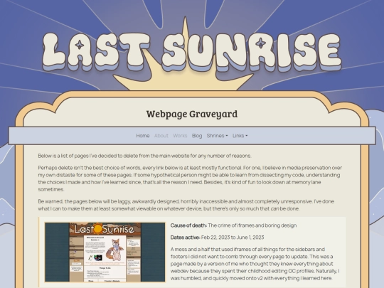 graveyard screenshot
