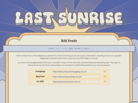 rss screenshot