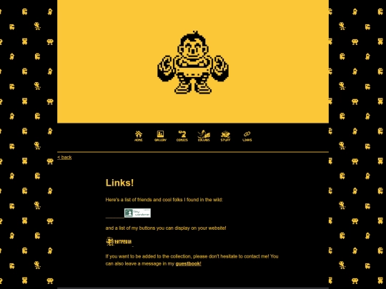 links screenshot