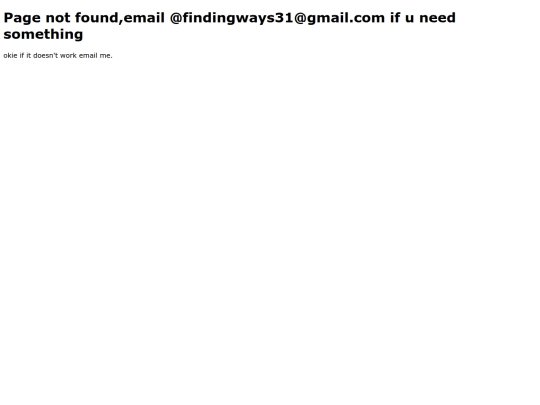 not_found screenshot