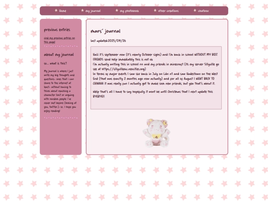 journal screenshot