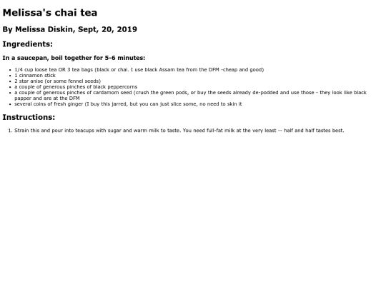 recipe-melissa-chaitea screenshot