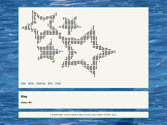 blog screenshot