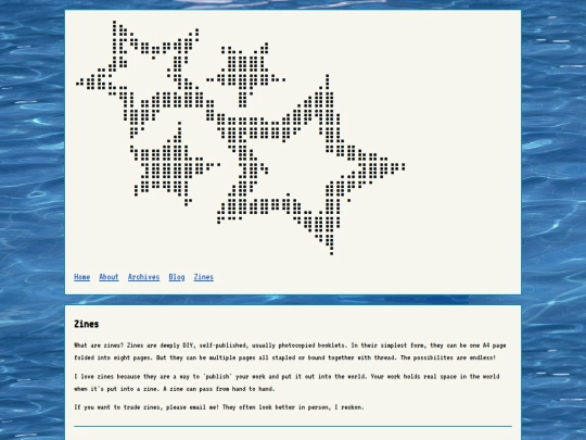 zines screenshot