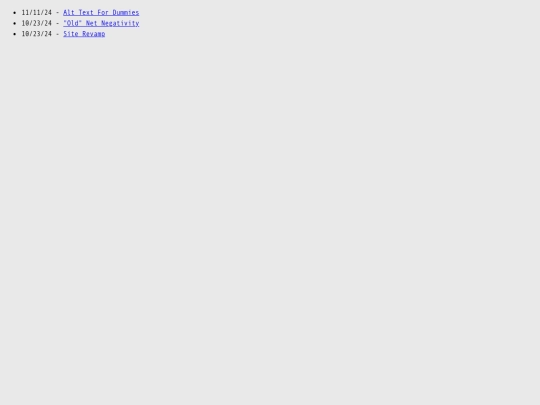 blog screenshot