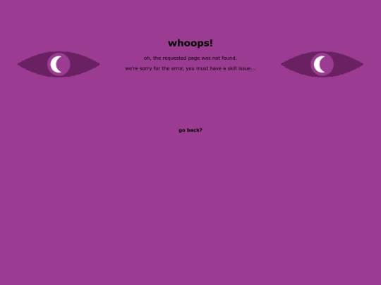 not_found screenshot