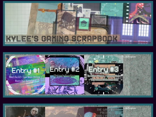 gamingscrapbook screenshot