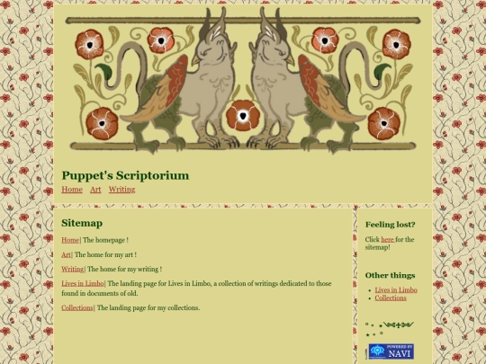 sitemap screenshot