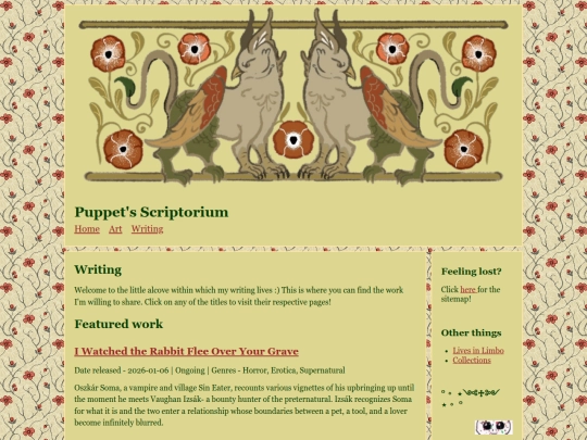 writing screenshot