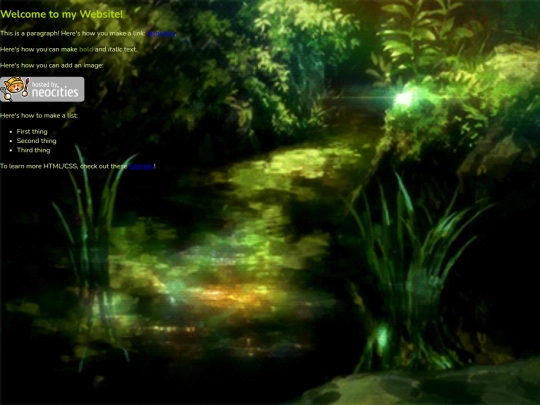 interests screenshot