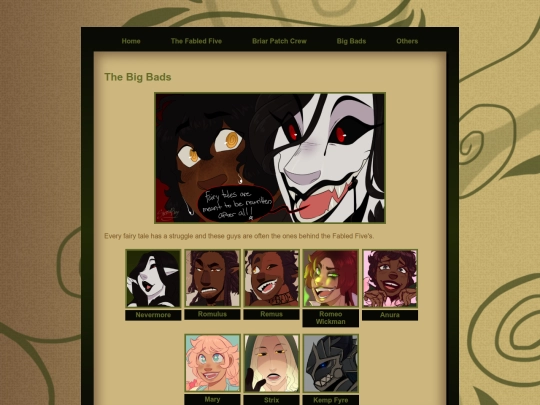 storylist/beanstalked/bigbads screenshot