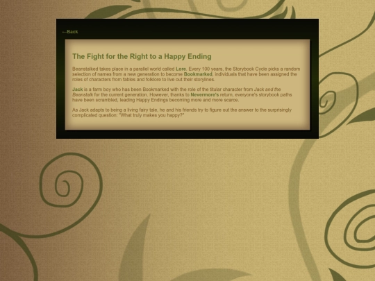 storylist/beanstalked/bsedplot screenshot