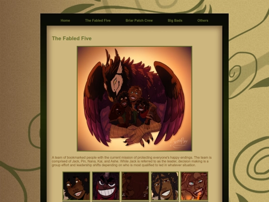 storylist/beanstalked/thefabledfive screenshot