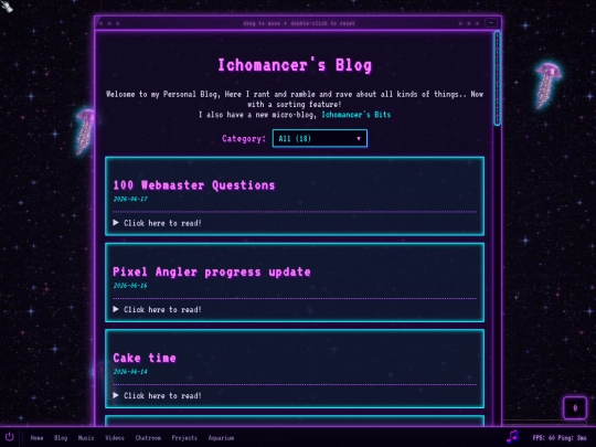 blog screenshot