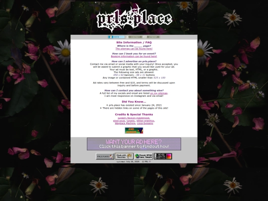 info screenshot
