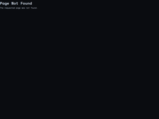 not_found screenshot