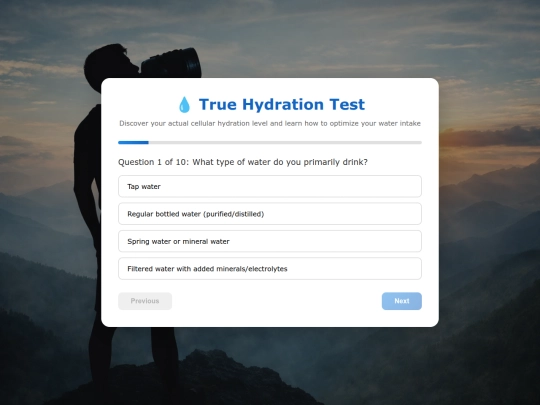 hydration-test screenshot