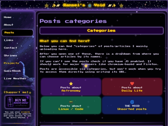 pages/post-navigation screenshot