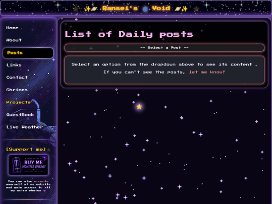pages/posts-daily screenshot
