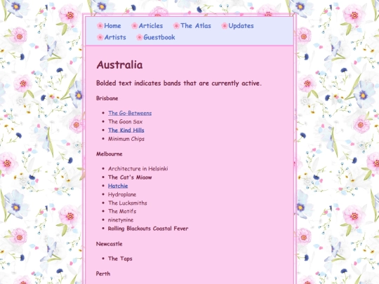 countries/australia screenshot
