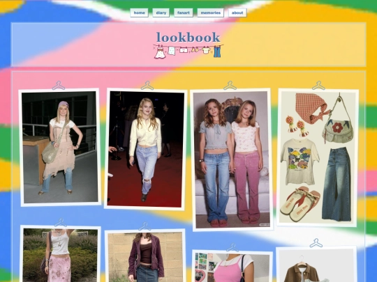 lookbook screenshot