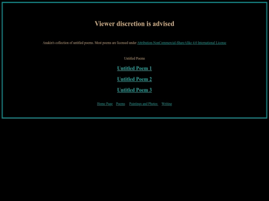 UntitledPoems screenshot