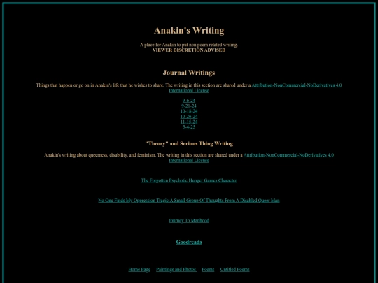 writing screenshot