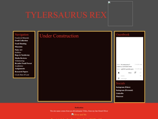 Tylersaurus Rex/fossilhunting screenshot