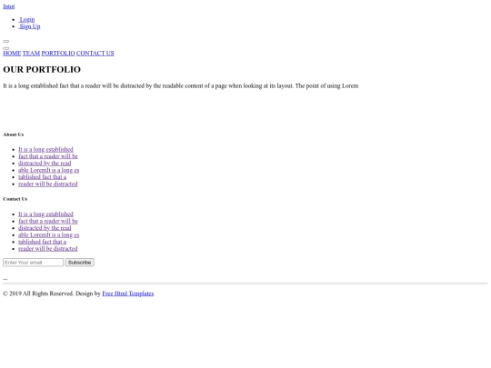portfolio screenshot