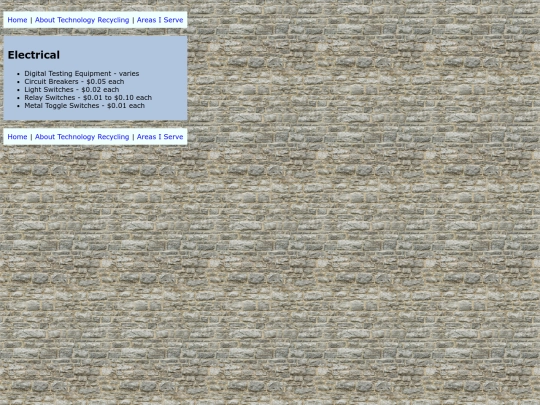 electrical screenshot