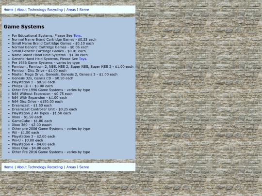 games screenshot