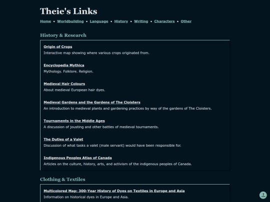 history screenshot