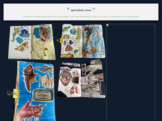 sketchbookscans screenshot