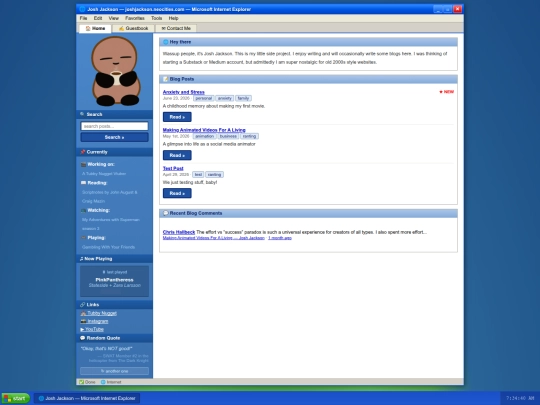 index screenshot