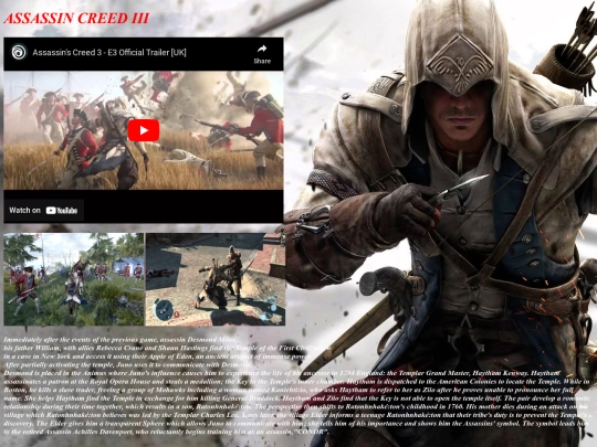 ASSASSIN/Assassins/Assassin_Creed_3 screenshot