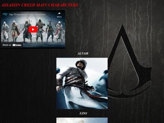 ASSASSIN/Assassins/Assassin_Creed_MC screenshot