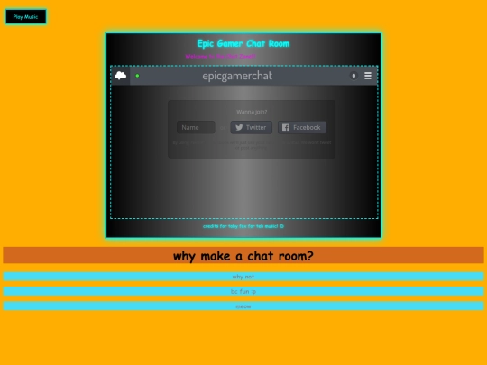 chatroom screenshot
