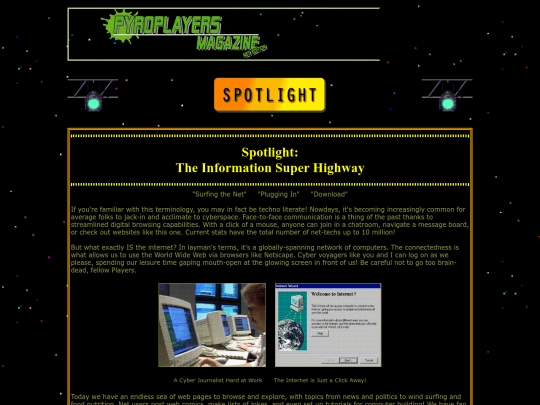 spotlightoct92 screenshot