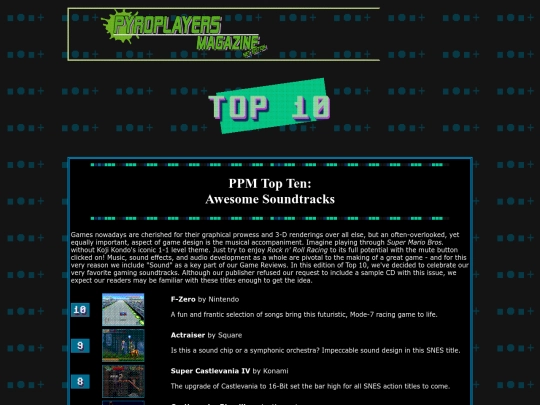 top10apr94 screenshot