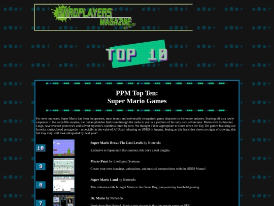 top10nov93 screenshot