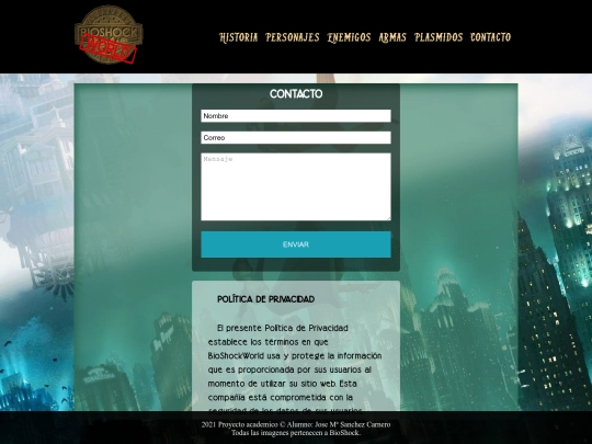 contacto screenshot