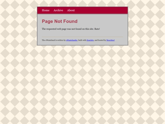 not_found screenshot